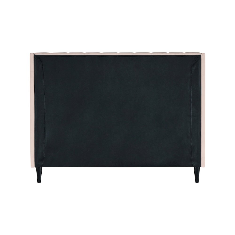 Eva Pink Velvet King Bed