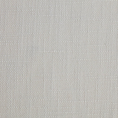 Felix Cream Linen Textured Fabric Queen Bed
