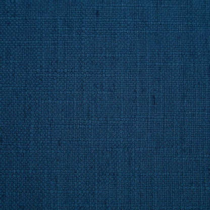 Felix Navy Linen Textured Fabric Full Bed