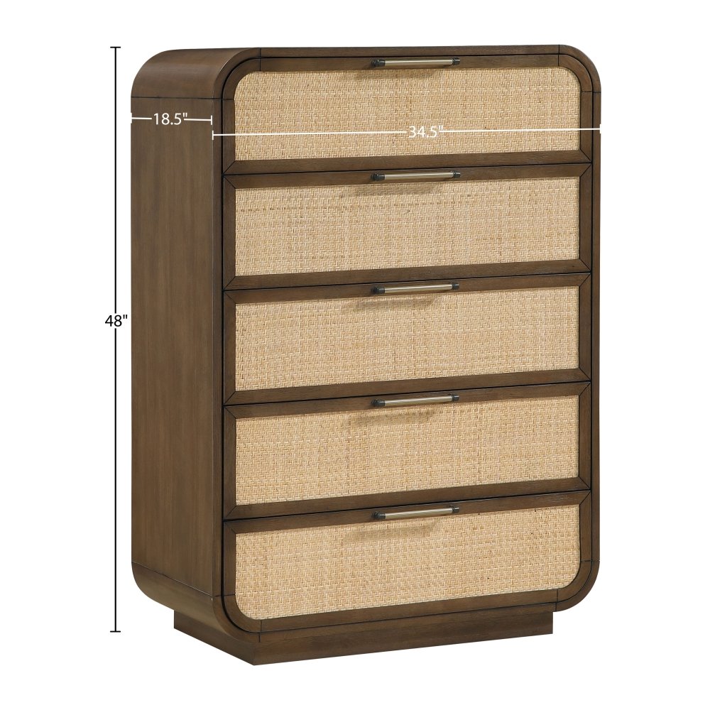 Windsor Brown Solid Wood Chest