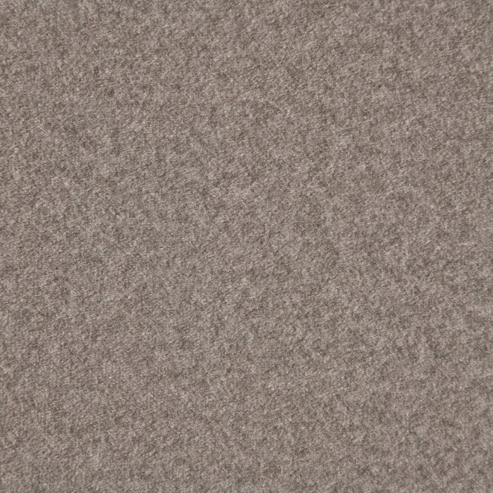 Gatsby Taupe Mohair Velvet Upholstered Twin Trundle Bed