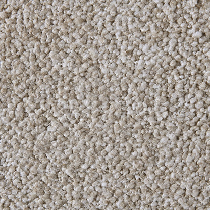 Gavin Beige Chenille Fabric Full Bed
