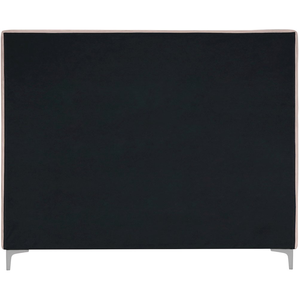 Geri Pink Velvet King Bed