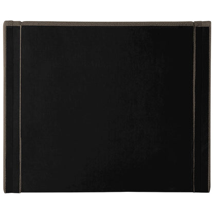 Halton Brown Boucle Fabric King Bed