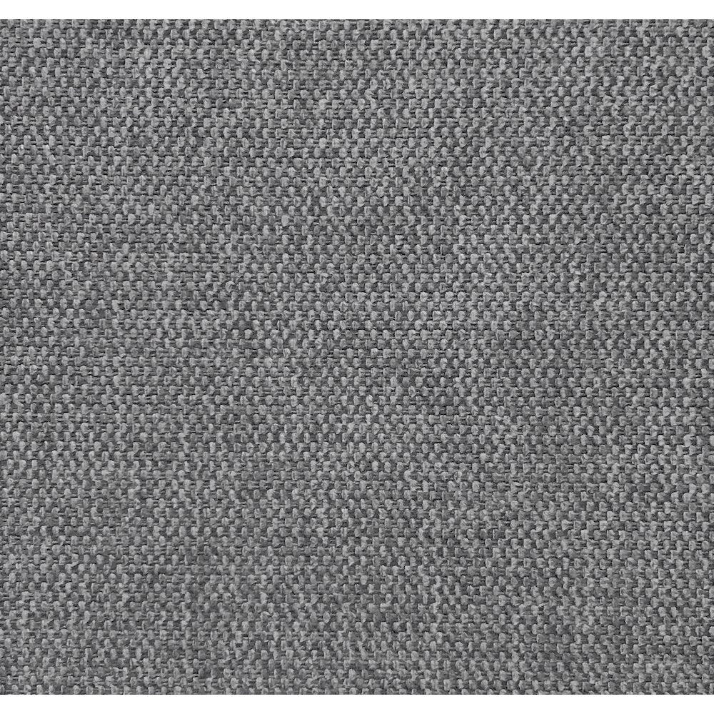 Harper Grey Linen Textured Fabric Twin Trundle Bed