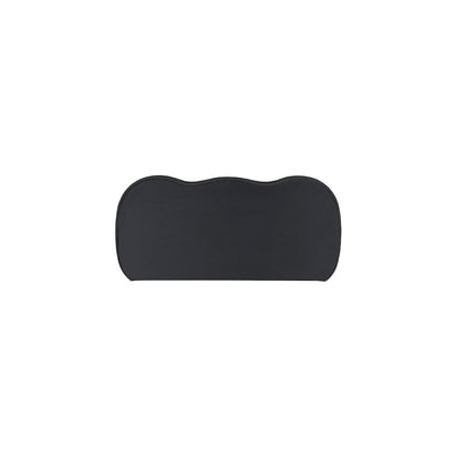 Hyde Black Boucle Fabric Queen Bed