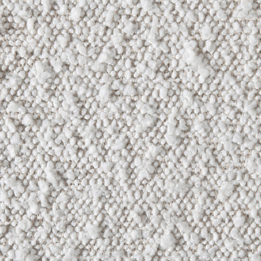 Jardin Cream Boucle Fabric King Bed