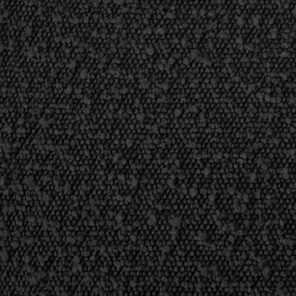 Kelly Black Boucle Fabric Twin Bed