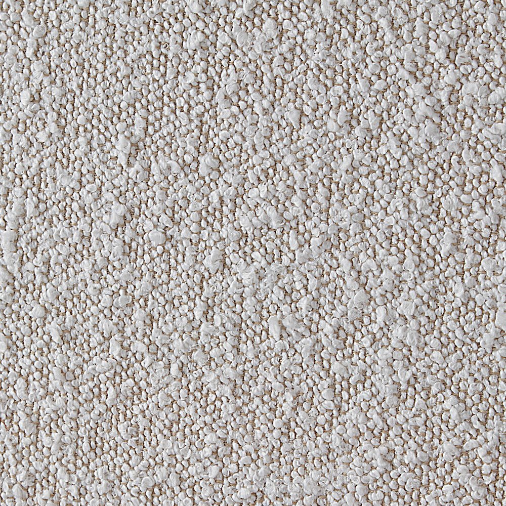 Kelly Cream Boucle Fabric Twin Bed