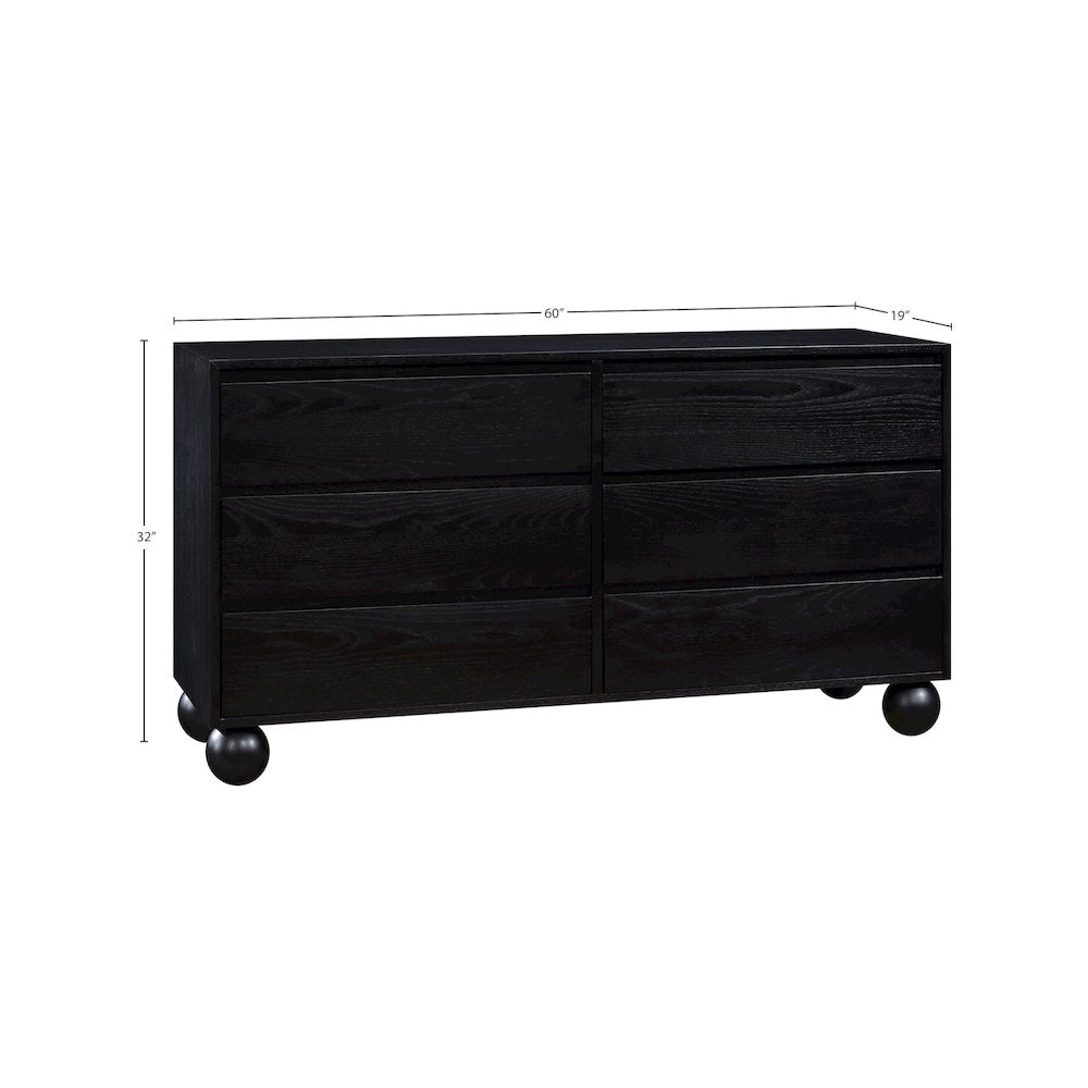 Kent Black Dresser