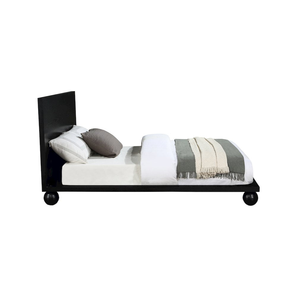 Kent Black Queen Bed