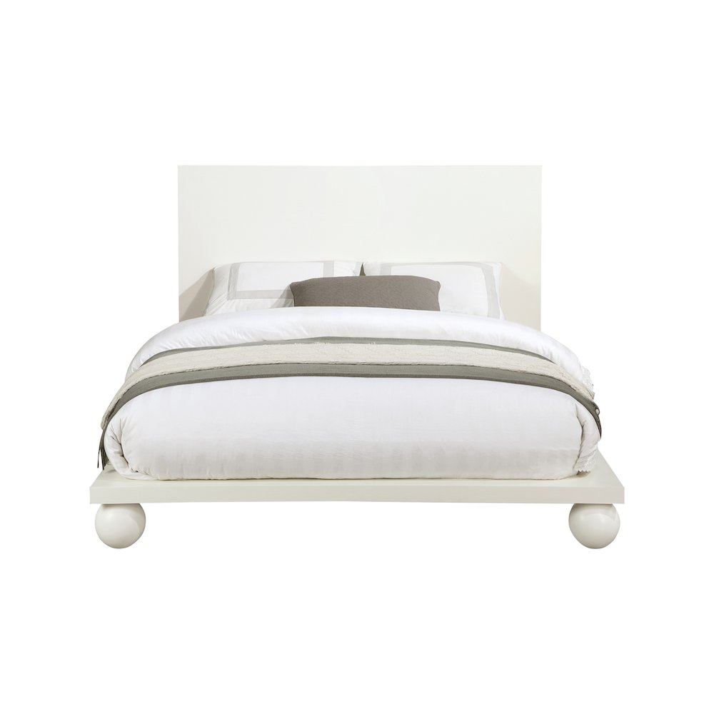 Kent Cream Queen Bed