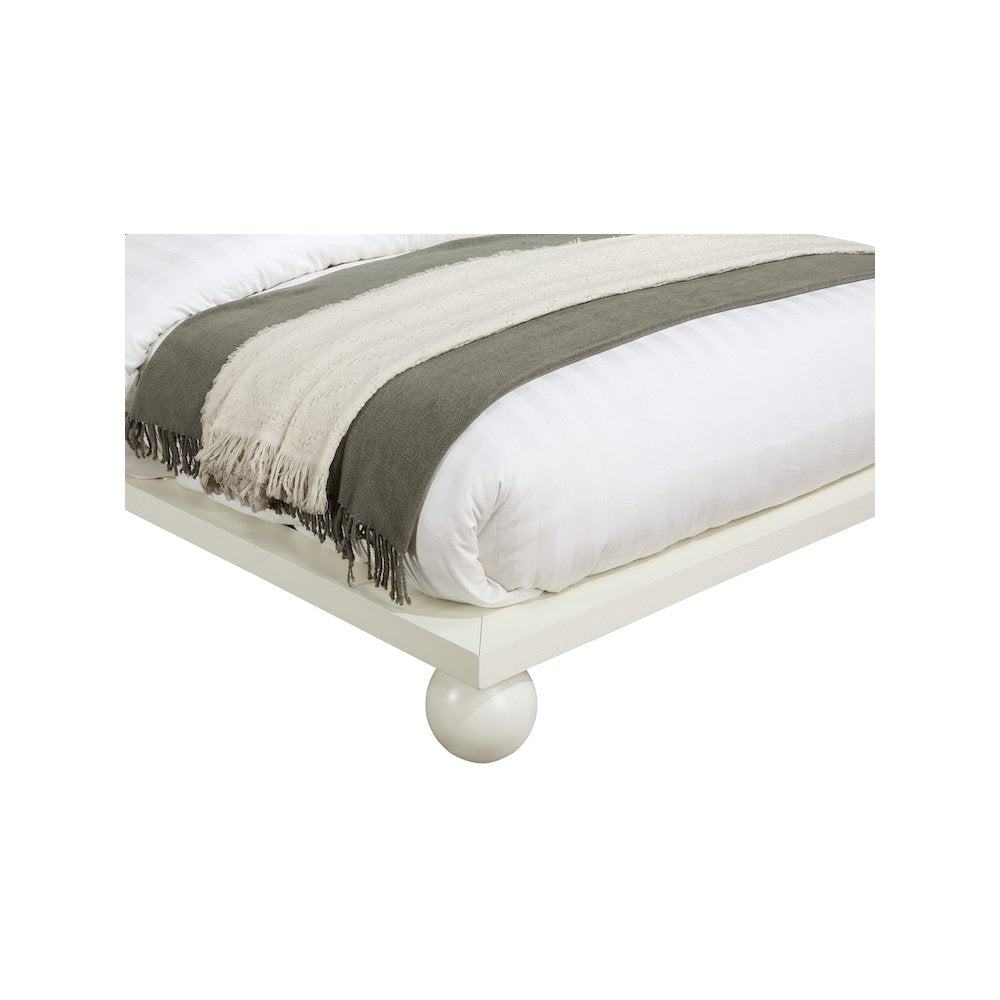 Kent Cream Queen Bed