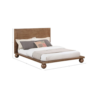 Kent Walnut King Bed