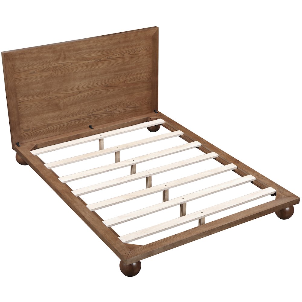 Kent Walnut King Bed