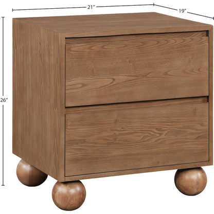Kent Walnut Night Stand