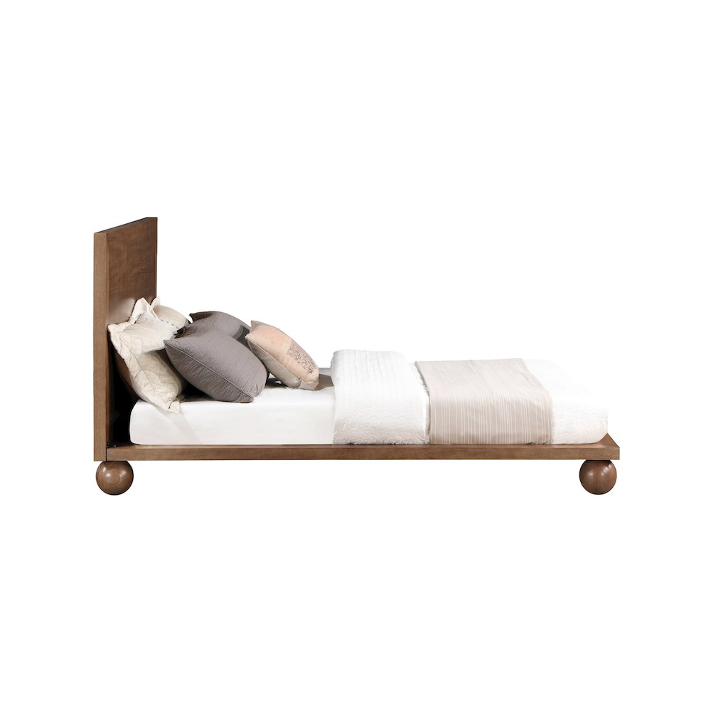 Kent Walnut Queen Bed