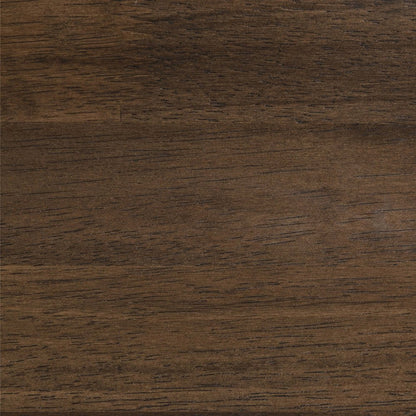 Kivo Walnut Solid Wood Nightstand
