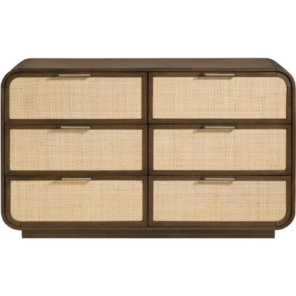 Windsor Brown Solid Wood Dresser