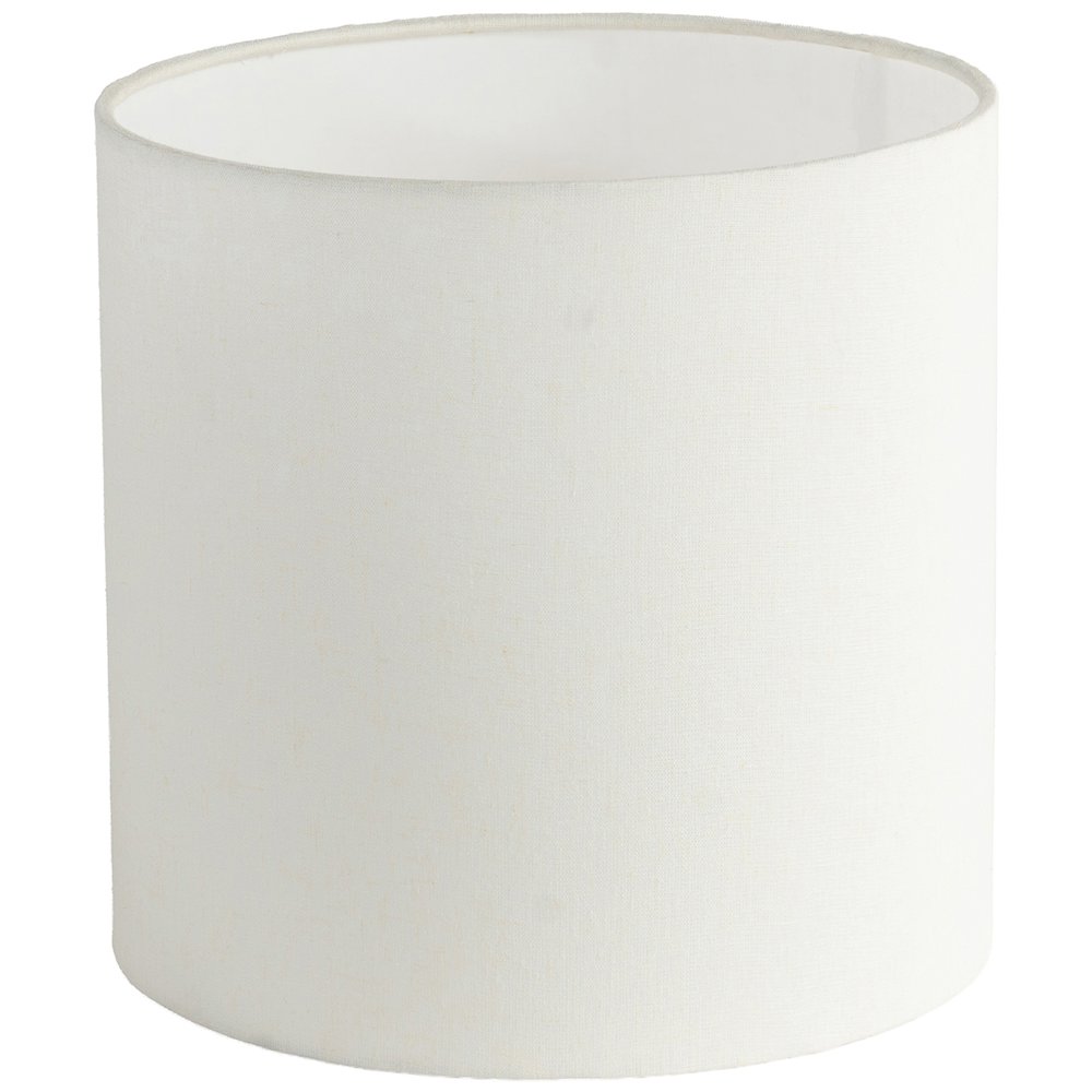 Vellum Off White / Gold Genuine Marble Base And Cotton Shade Table Lamp