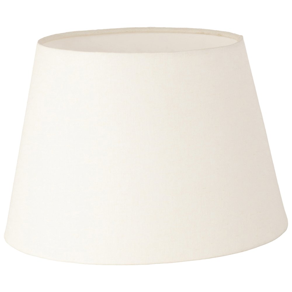 Solis Off White / Natural Marble And Mango Wood Base, Cotton Shade Table Lamp