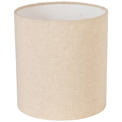 Paros Green / Off White Genuine Marble Base And Cotton Shade Table Lamp