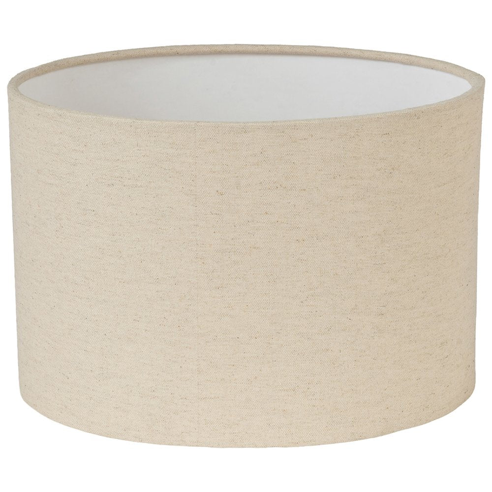 Lithos Green / Off White Genuine Marble Base And Cotton Shade Table Lamp