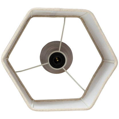 Juniper Brown / Natural Mango Wood Base And Linen Shade Table Lamp