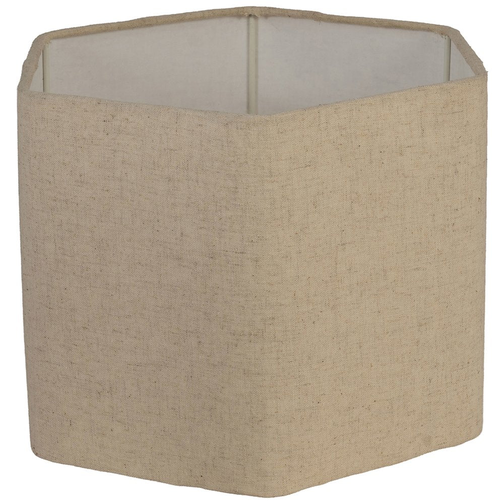 Juniper Brown / Natural Mango Wood Base And Linen Shade Table Lamp