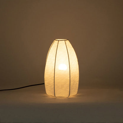 Lumaire Off White Stretch Fabric Table Lamp