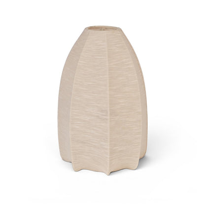 Lumaire Taupe Stretch Fabric Table Lamp