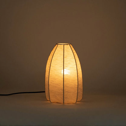 Lumaire Taupe Stretch Fabric Table Lamp