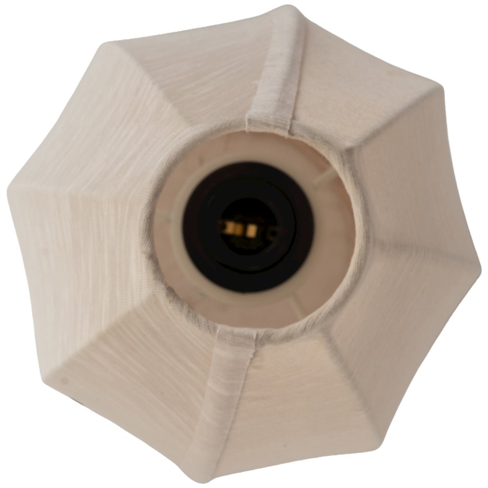 Lumaire Taupe Stretch Fabric Table Lamp