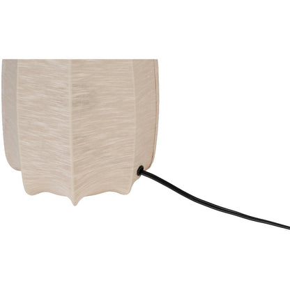 Lumaire Taupe Stretch Fabric Table Lamp