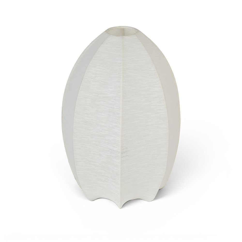 Lumaire Off White Stretch Fabric Table Lamp