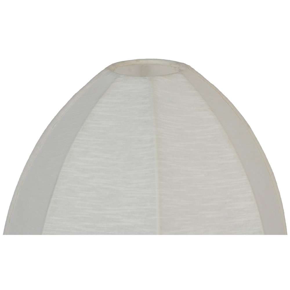 Lumaire Off White Stretch Fabric Table Lamp