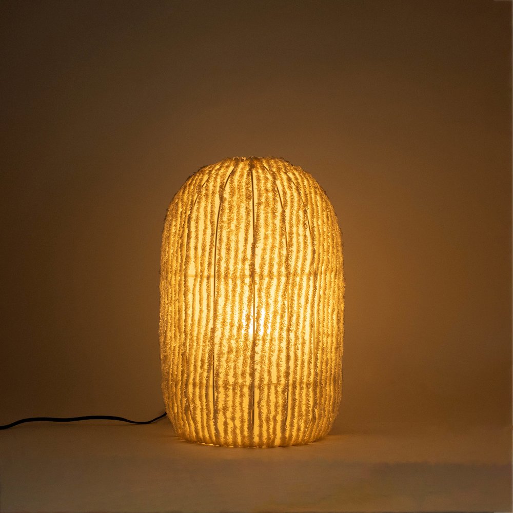 Aurello Beige Fabric Table Lamp