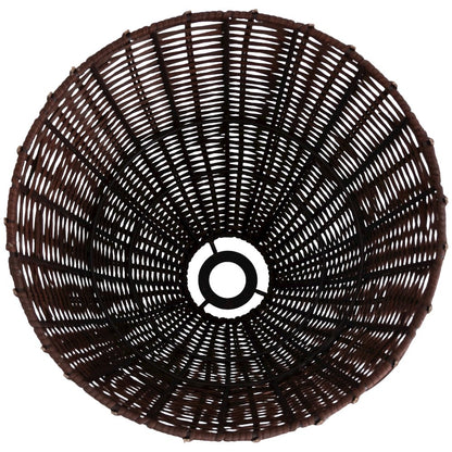 Kindred Brown Rattan Floor Lamp