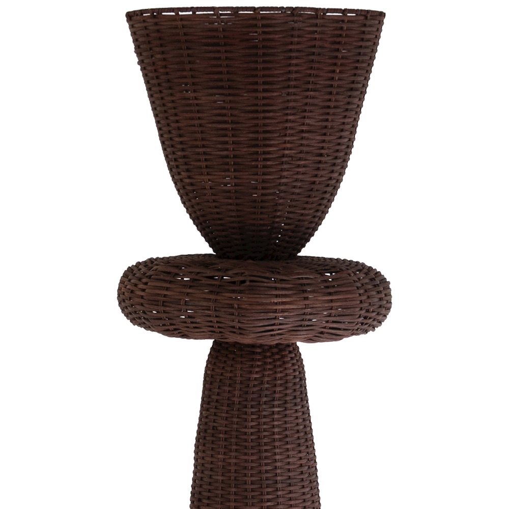 Kindred Brown Rattan Floor Lamp