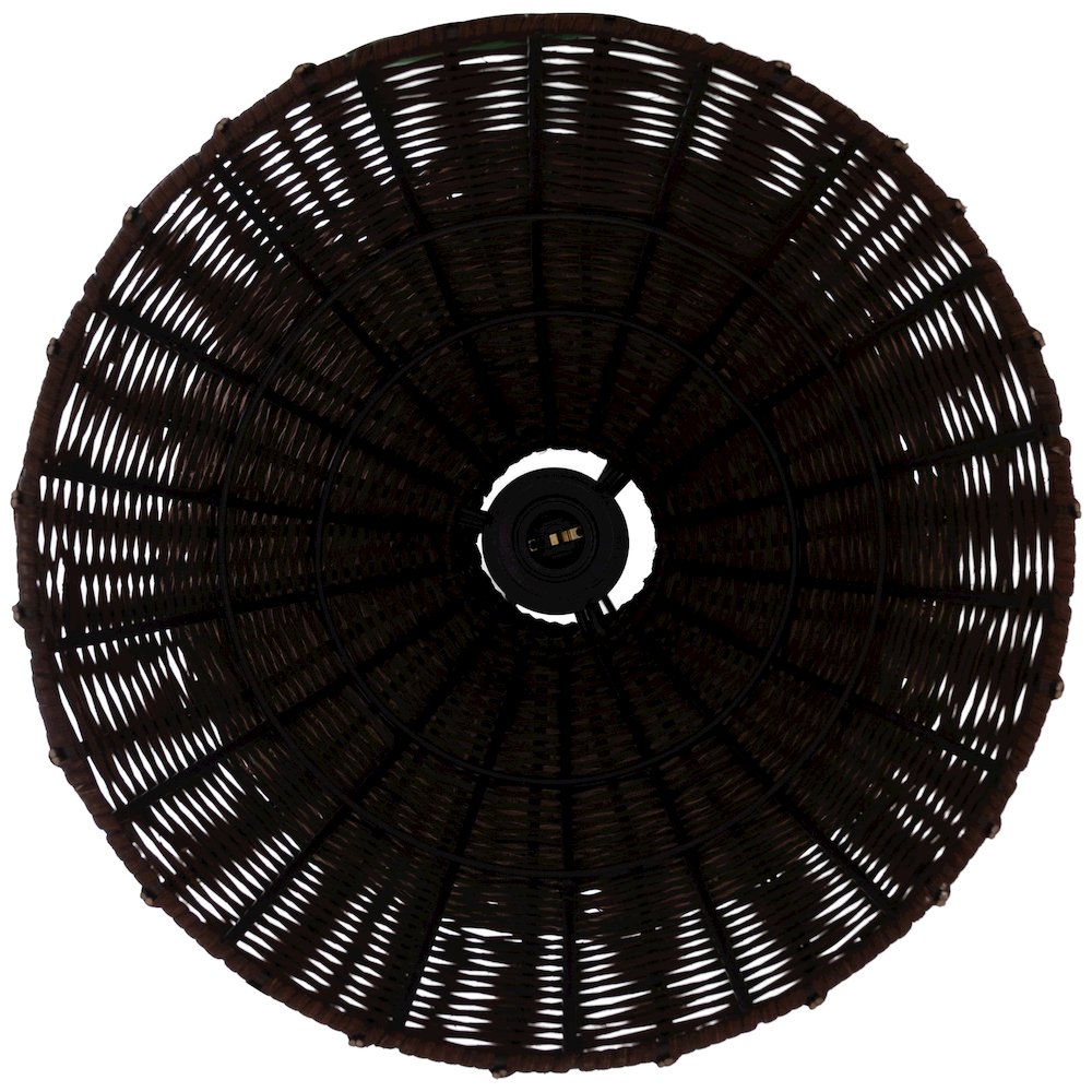 Kindred Brown Rattan Floor Lamp
