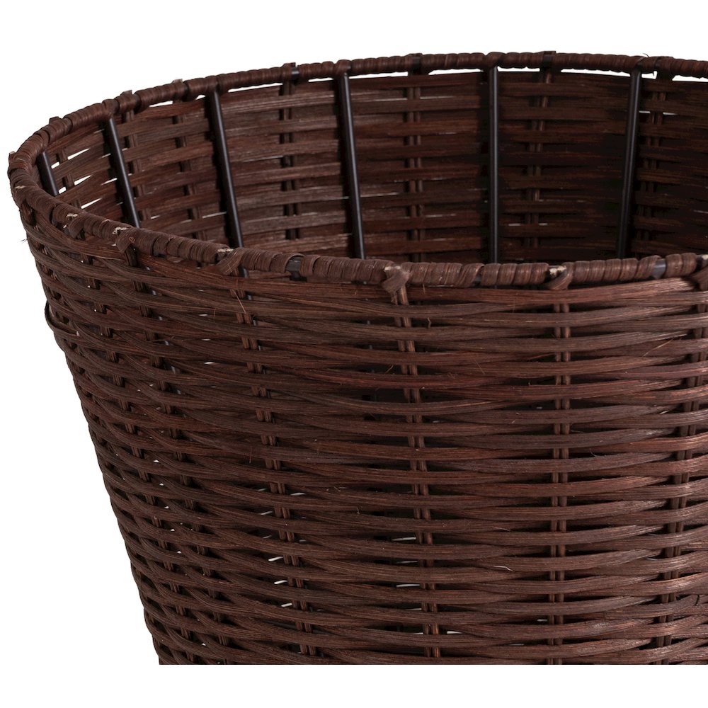 Kindred Brown Rattan Floor Lamp