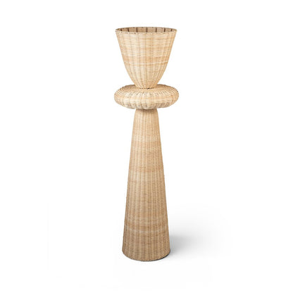 Kindred Natural Rattan Floor Lamp