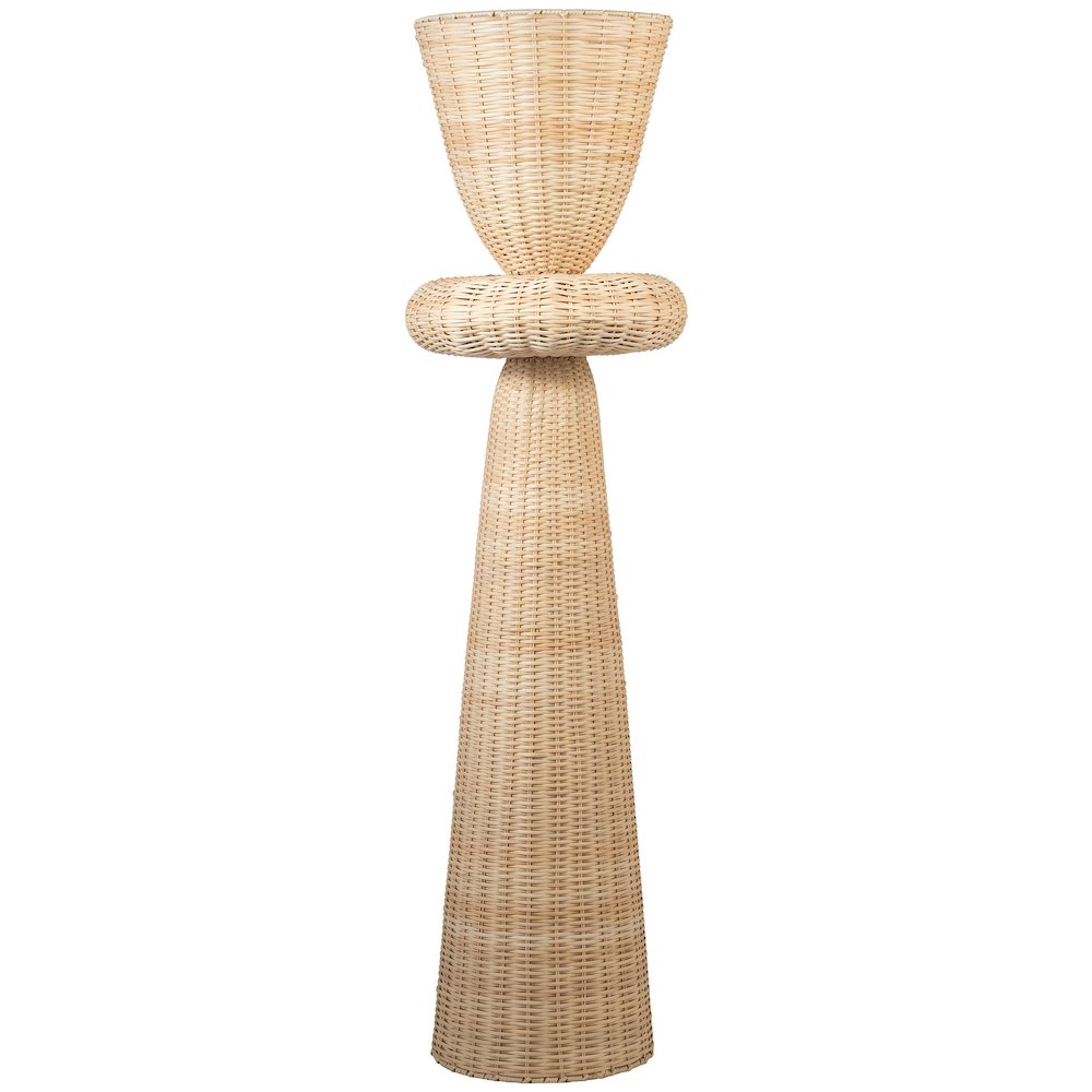 Kindred Natural Rattan Floor Lamp