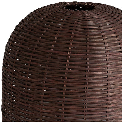 Nomad Brown Rattan Table Lamp
