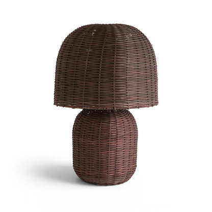 Nomad Brown Rattan Table Lamp