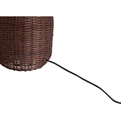 Nomad Brown Rattan Table Lamp