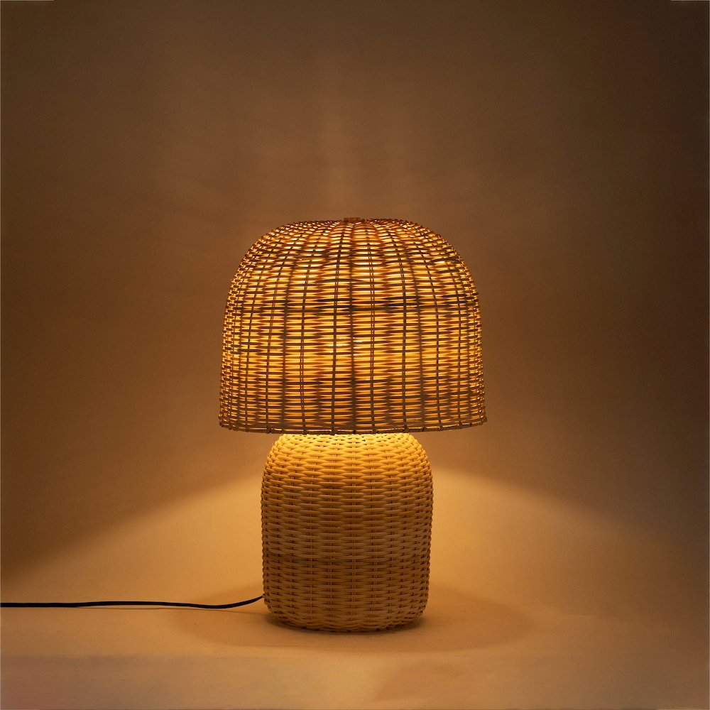 Nomad Natural Rattan Table Lamp