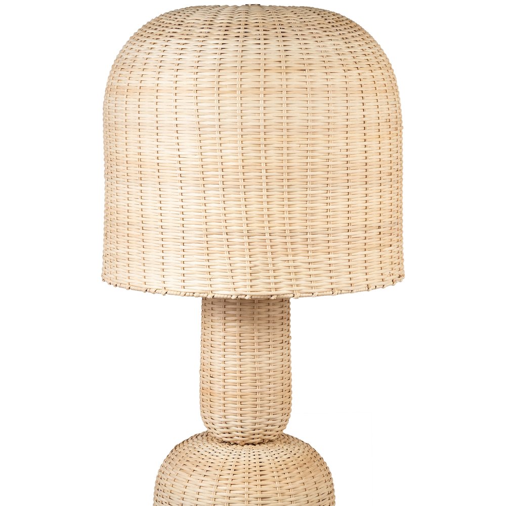 Harvest Natural Rattan Floor Lamp