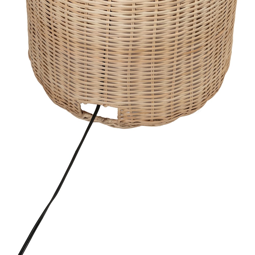 Harvest Natural Rattan Floor Lamp