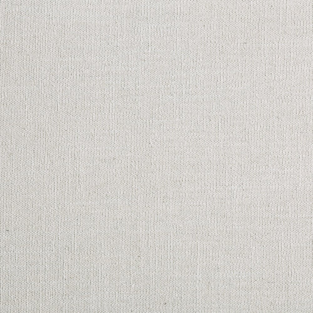 Lucia Cream Linen Textured Fabric Queen Bed